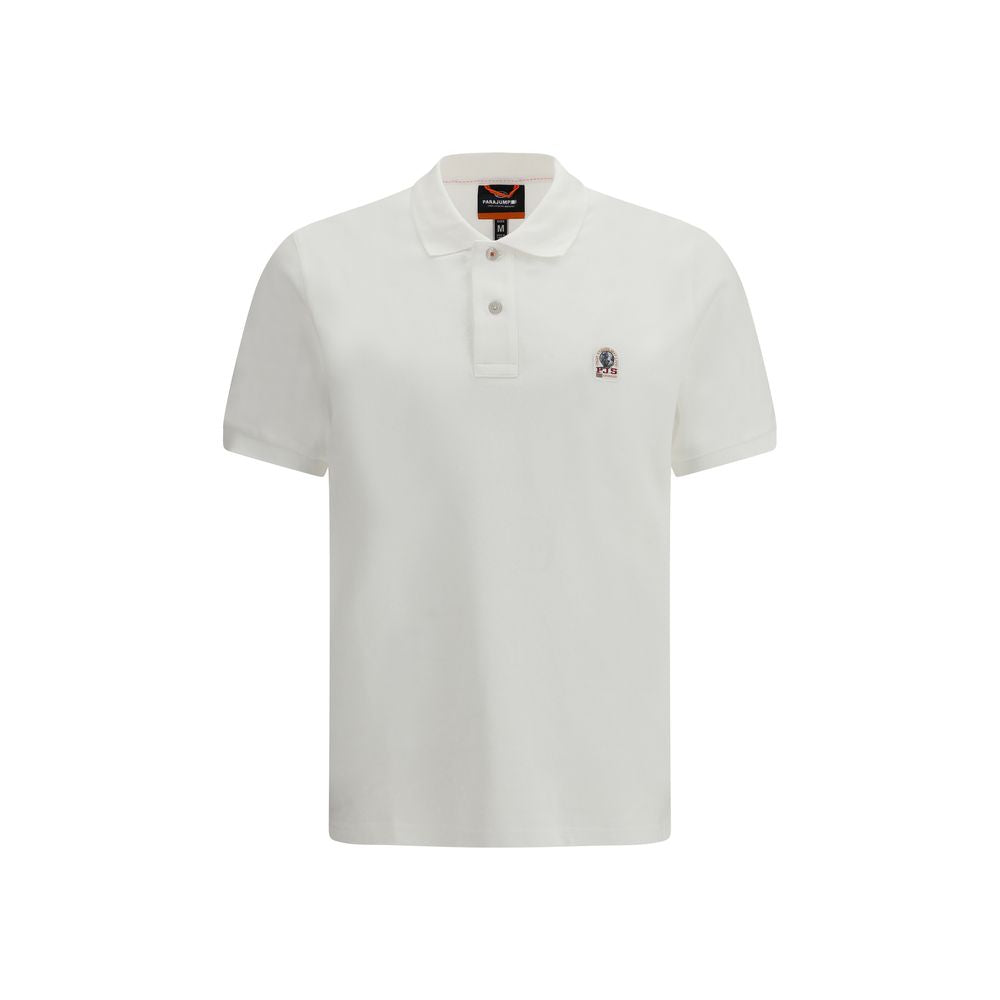 White Cotton Polo Shirt