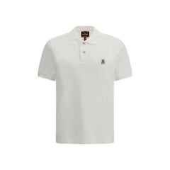 White Cotton Polo Shirt