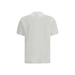 White Cotton Polo Shirt