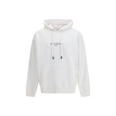 White Cotton Sweatshirt