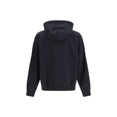 Black Cotton Sweatshirt
