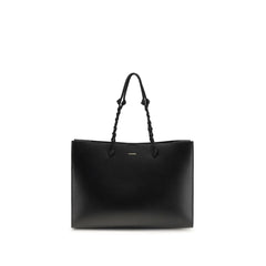 Black Calf Leather Bos Taurus Shoulder Bag