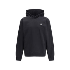 Black Cotton Sweatshirt