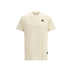 Beige Cotton T-Shirt