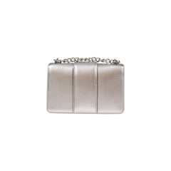 Gray Polyester Handbag