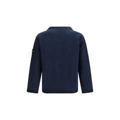 Blue Cotton Sweatshirt