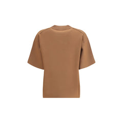 Brown Polyester T-Shirt