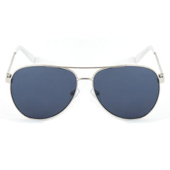 Gray Metal Sunglasses