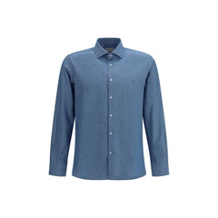 Blue Cotton Shirt