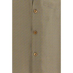 Multicolor Silk Pattern Shirt