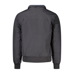 Black Polyamide Men's Jacket