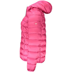 Pink Polyamide Women Jacket