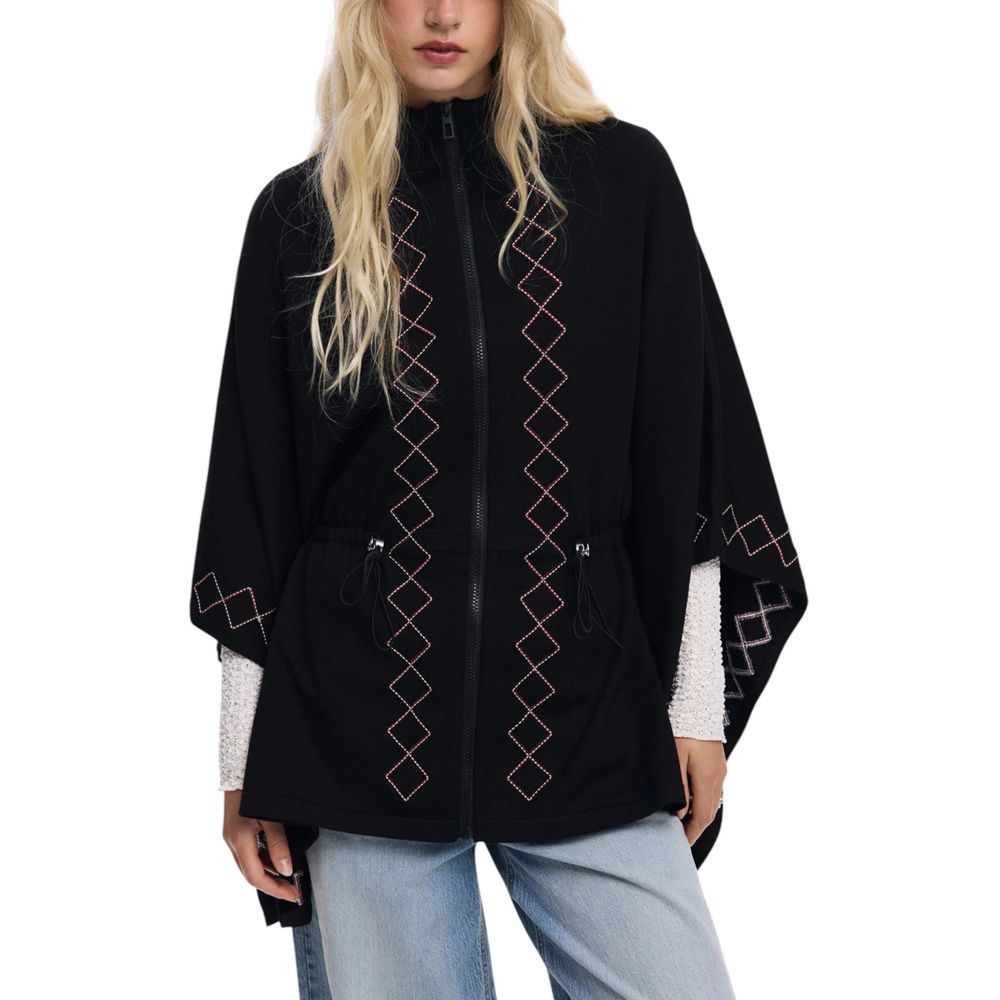 Black Viscose Cloacks