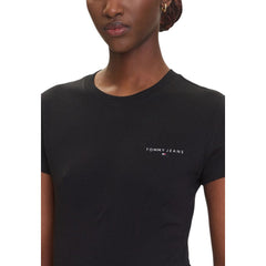 Black Recycled Cotton T-Shirt