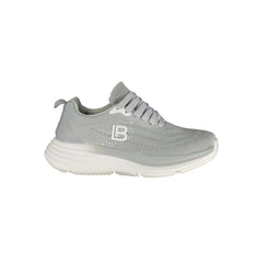 Grigio Polyester Women Sneaker