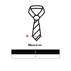 Black Polyester Tie