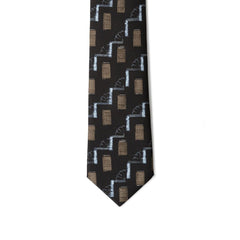 Black Silk Tie