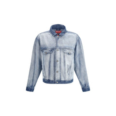 Blue Cotton Denim Jacket