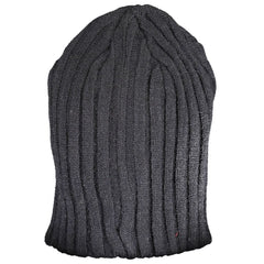 Black Acrylic Men Cap