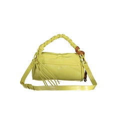 Yellow Polyethylene Handbag