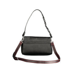 Black Polyurethane Women's Bag