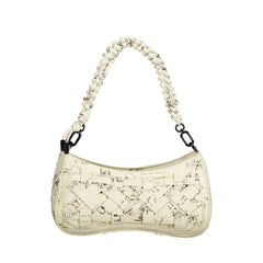 Bianco Poliuretano Women Handbag