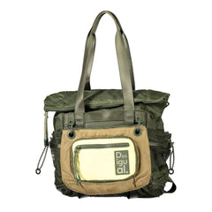 Verde Polyester Woman Backpack