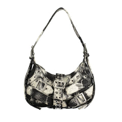 Nero Polyester Women Mini Bag