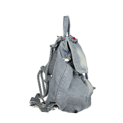 Azzurro Cotton Women Backpack