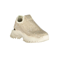Beige Polyurethane Women Sneaker