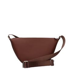 Brown Leather Crossbody Bag