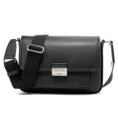 Black Leather Shoulder Bag