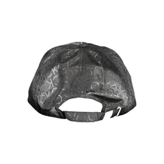 Black Polyester Men Cap