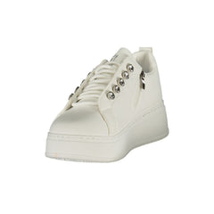 Bianco Polyurethane Women Sneaker