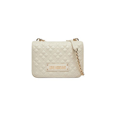 Beige Polyethylene Handbag