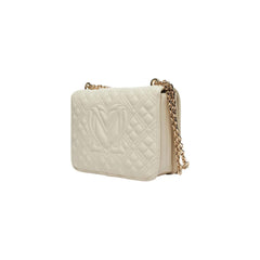 Beige Polyethylene Handbag