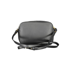 Black Leather Women Shoulder Bag