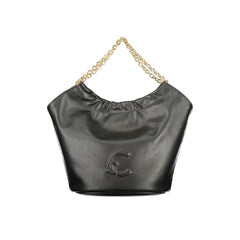 Black Leather Women Handbag