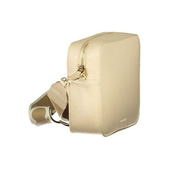 Beige Leather Handbag