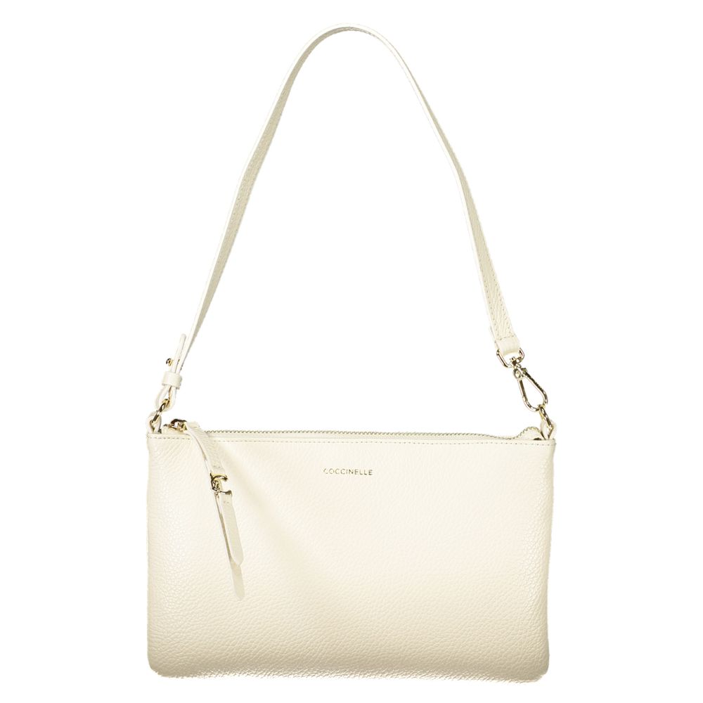White Leather Handbag