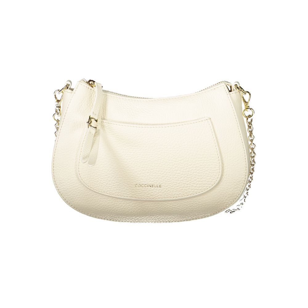 White Leather Handbag