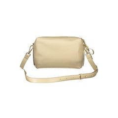 Beige Leather Woman Handbag