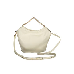 White Leather Woman Handbag