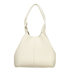 Bianco Leather Women Handbag