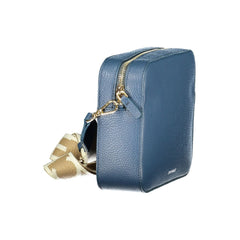 Blu Leather Women Handbag