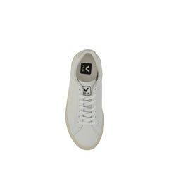 White Calf Leather Bos Taurus Low Top Sneakers