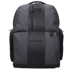 Gray Nylon Backpack