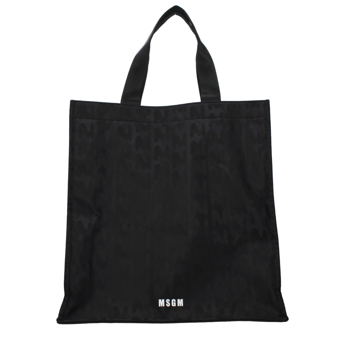 Black Fabric Handbag