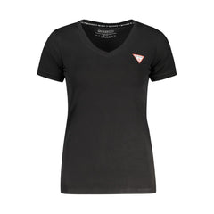 Black Cotton Women's T-Shirt