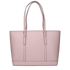 Pink Leather Shoulder Bag